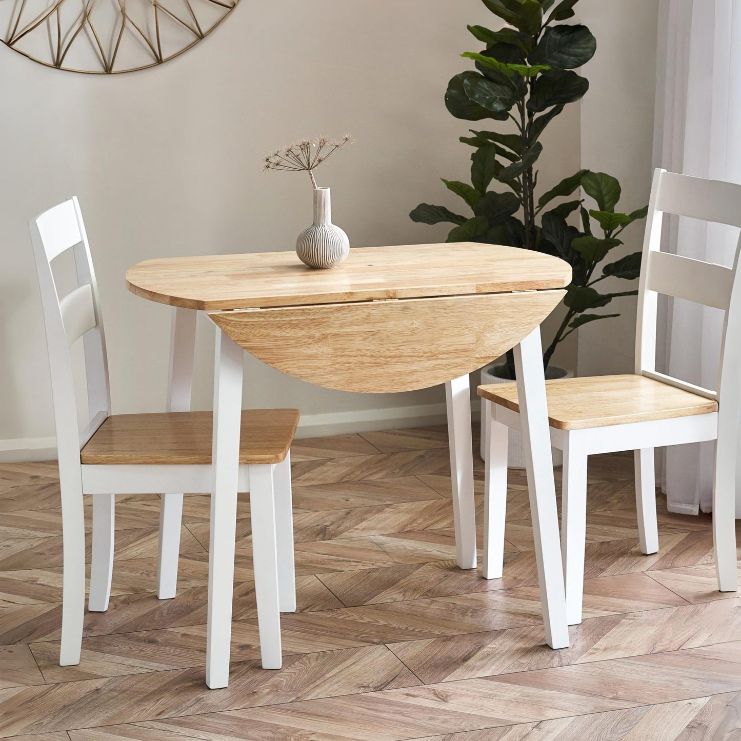 Linwood  Round Drop Leaf Table