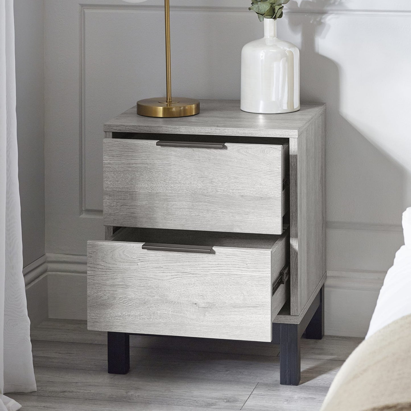 Bali 2 Drawer Bedside
