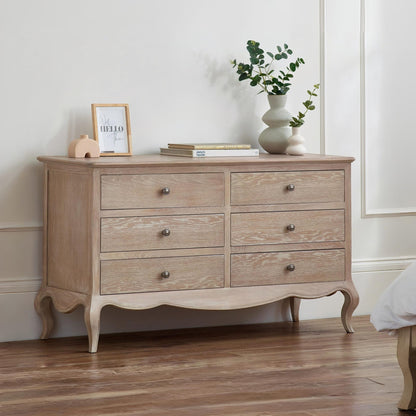 Camille 6 Drawer Wide Chest