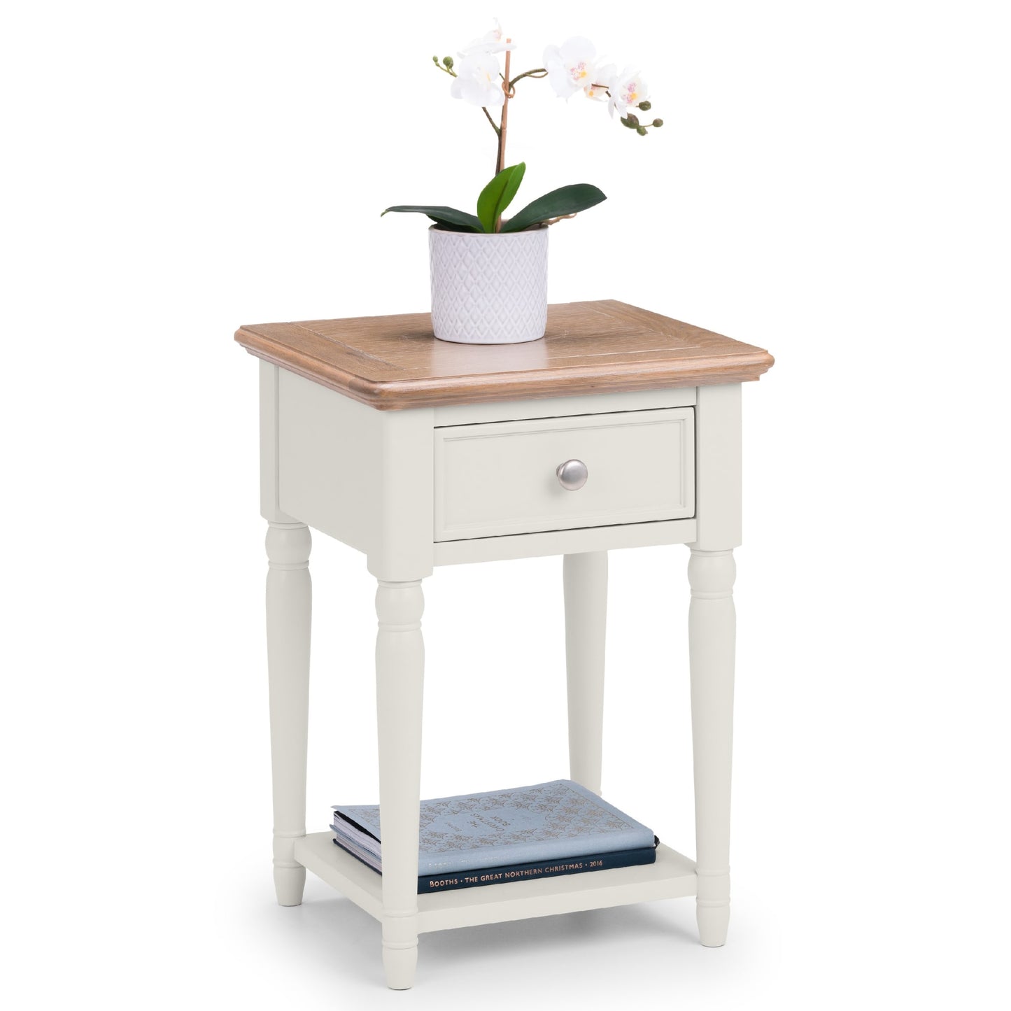 Provence 1 Drawer Side Table
