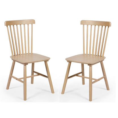 Set of 2 Sakura Dining Chairs