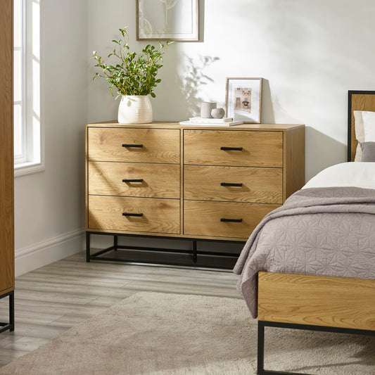 Harlow 6 Drawer Wide Chest