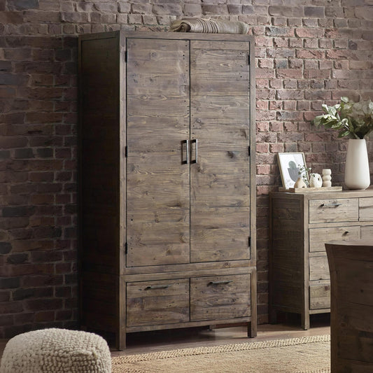 Heritage 2 Door Wardrobe