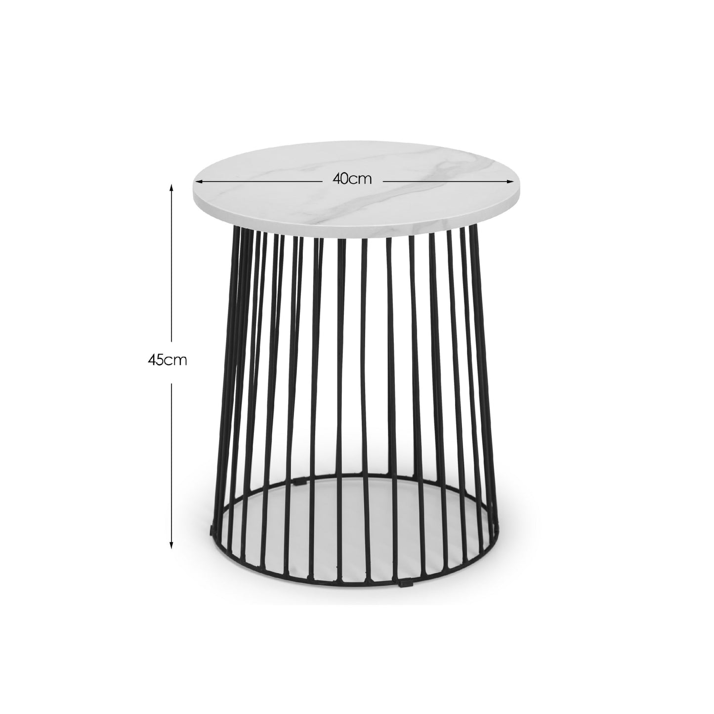 Broadway Round Side Table