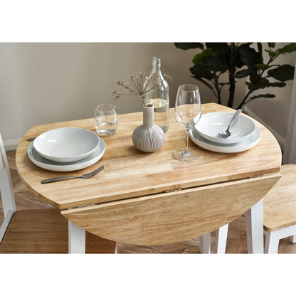 Linwood  Round Drop Leaf Table