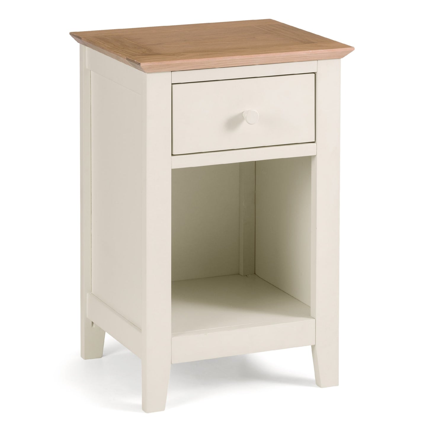 Salerno Shaker 1 Drawer Bedside