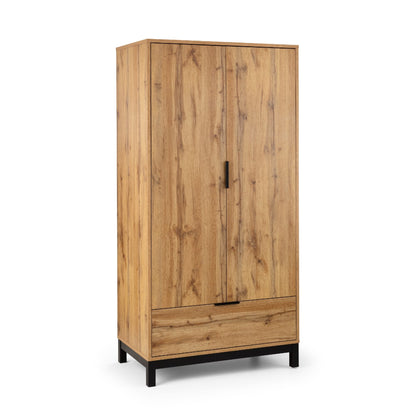 Bali 2 Door 1 Drawer Wardrobe