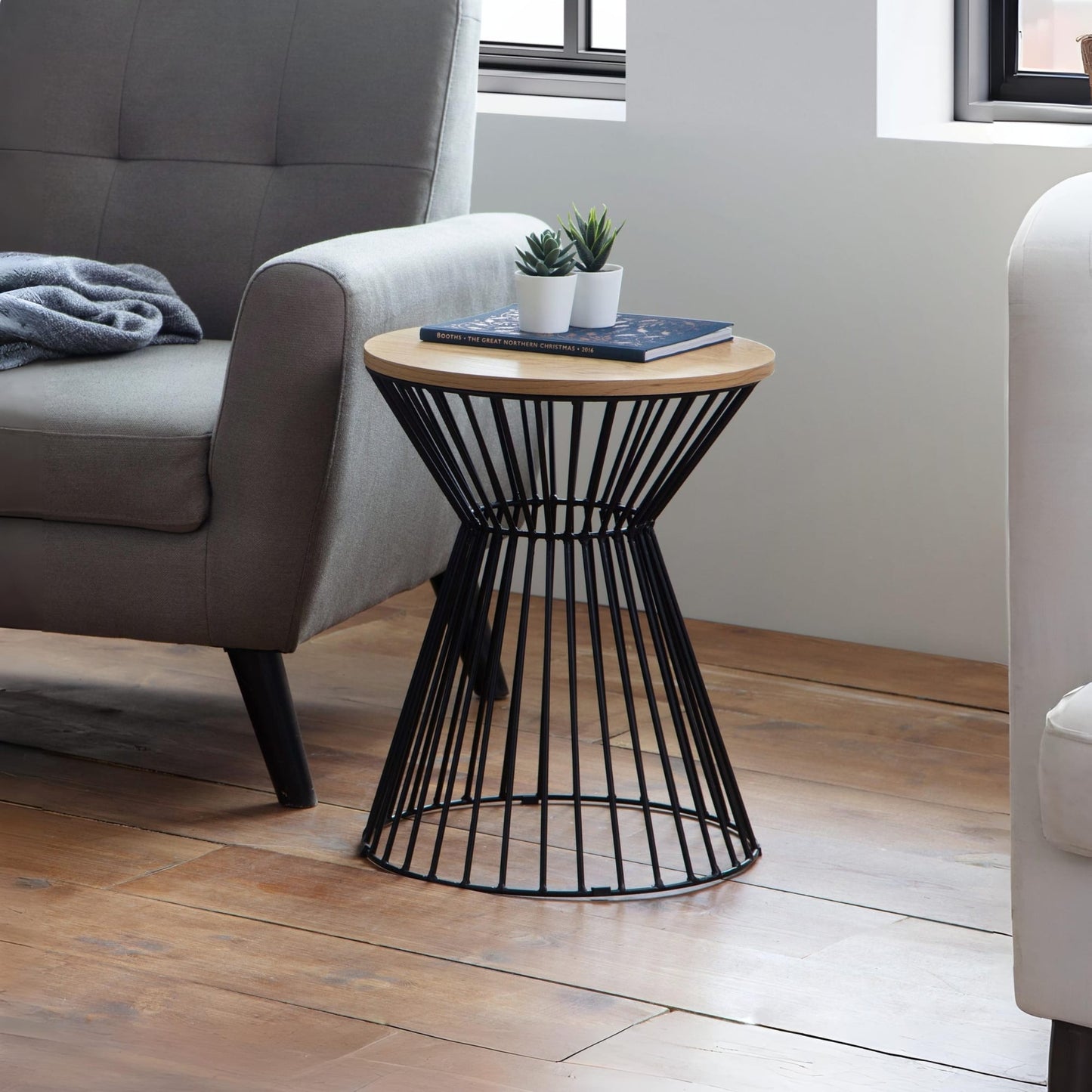 Jersey Round Wire Side Table