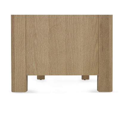 Memphis Limed Oak 6 Drawer Wide Chest