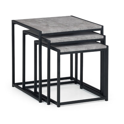 Staten Concrete Nest Of 3 Tables