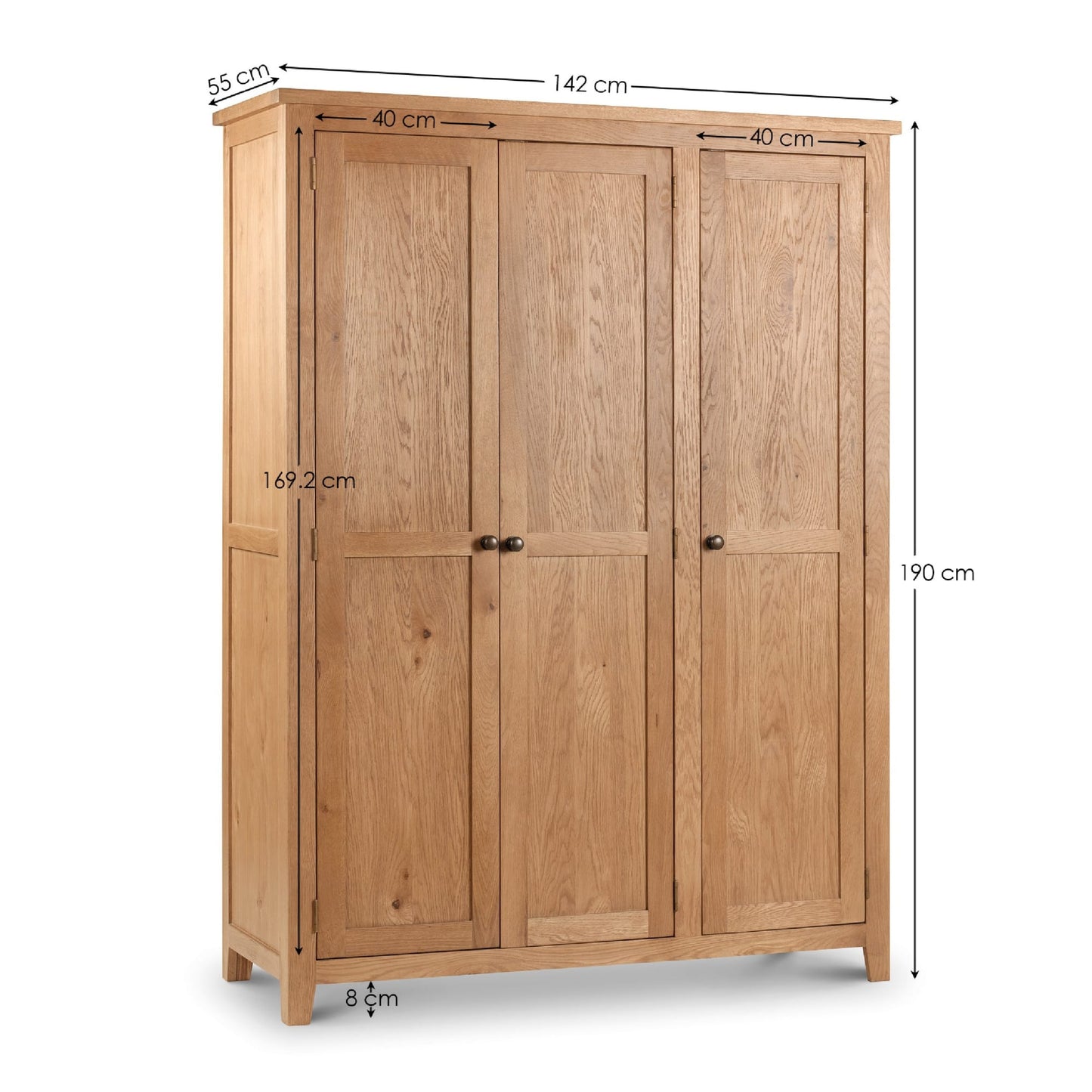 Marlborough 3 Door Wardrobe