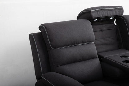 Monaco 3-Seater Power Reclining Sofa