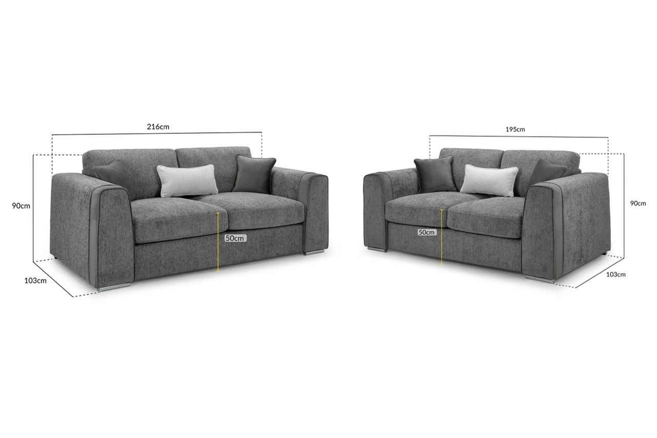 Naples Sofa 3+2 Suite