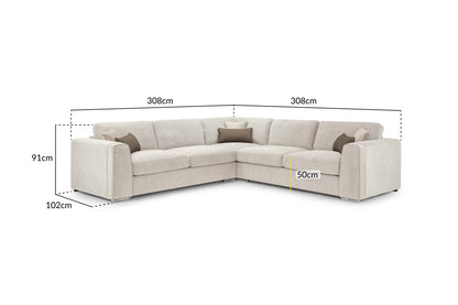 Naples Large Corner Sofa