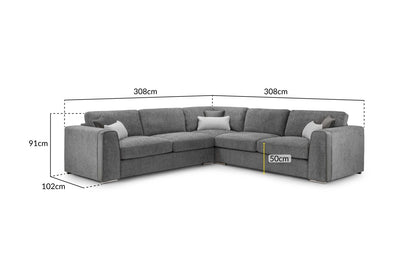 Naples Large Corner Sofa
