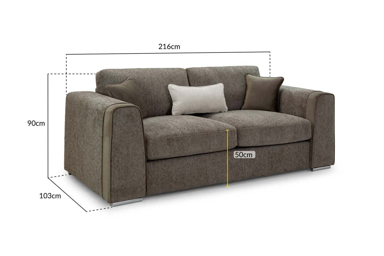 Naples 3-Seater Sofa