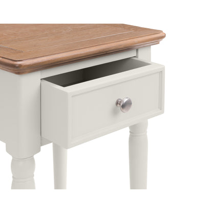 Provence 1 Drawer Side Table