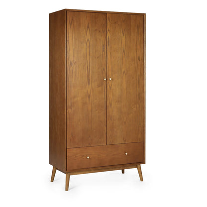 Lowry 2 Door 1 Drawer Wardrobe
