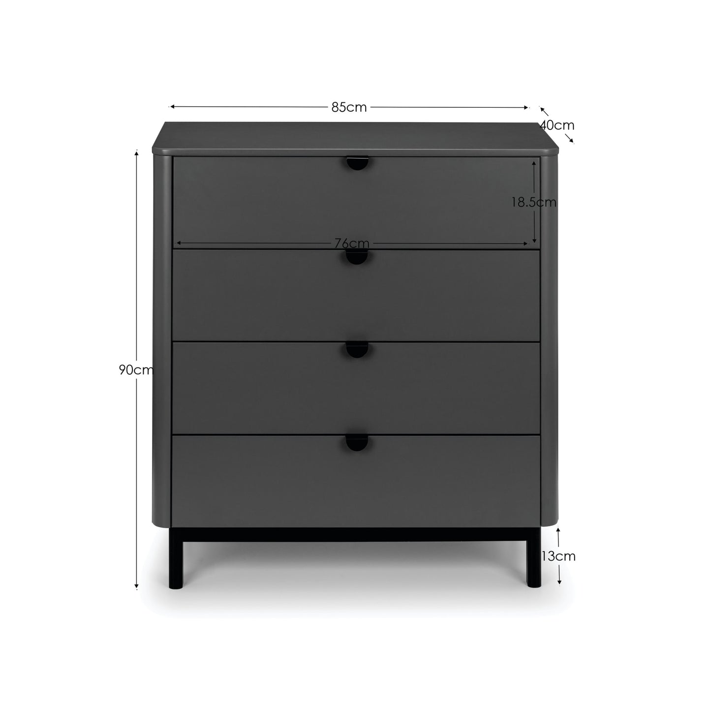 Chloe 4 Drawer Chest
