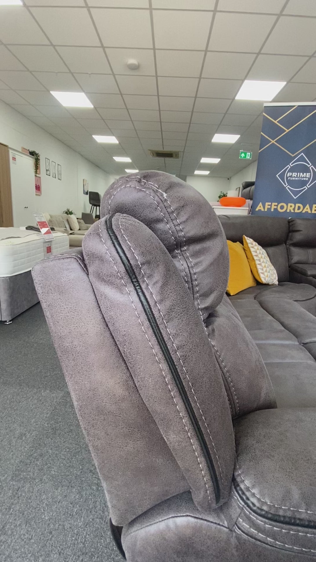 Lotus modular power recliner sofa video