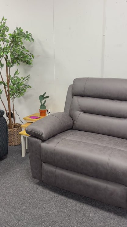 Lucca Universal Power Recliner Corner Sofa