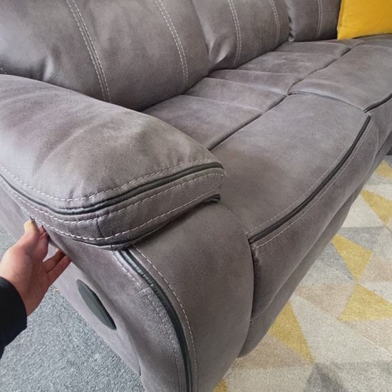 Lotus modular power recliner sofa video demonstration