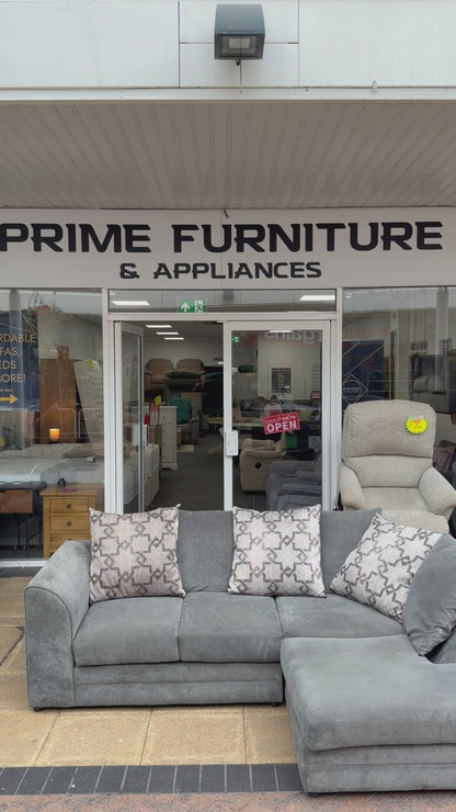 Dunelm Grey Corner Sofa #U1334