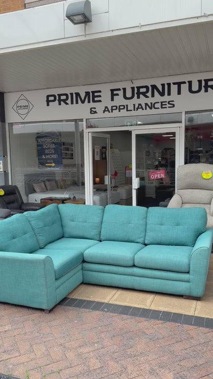 DFS Grey Corner Sofa #U1335