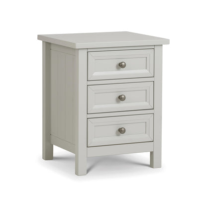 Maine 3 Drawer Bedside