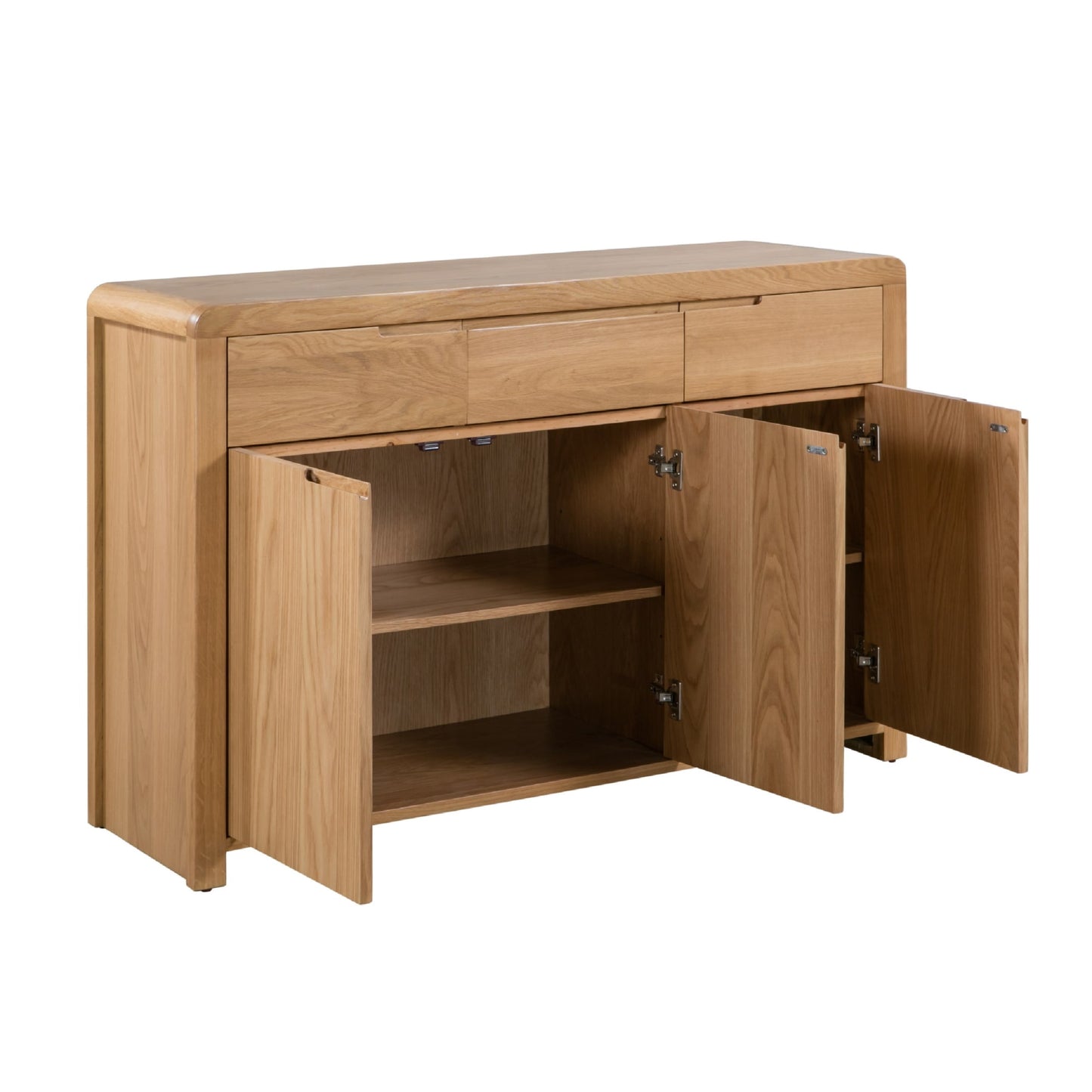 Curve Oak Sideboard