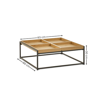 Ezra Square Tray Coffee Table