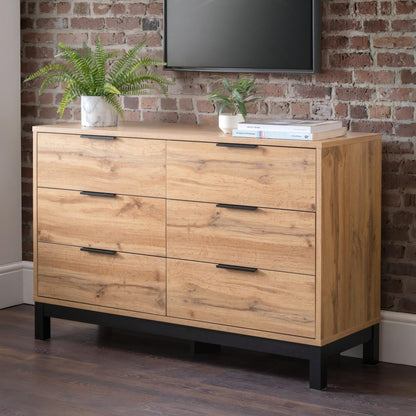 Bali 6 Drawer Wide Chest