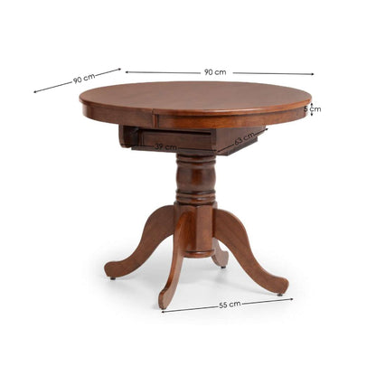 Canterbury Round To Oval Extending Table