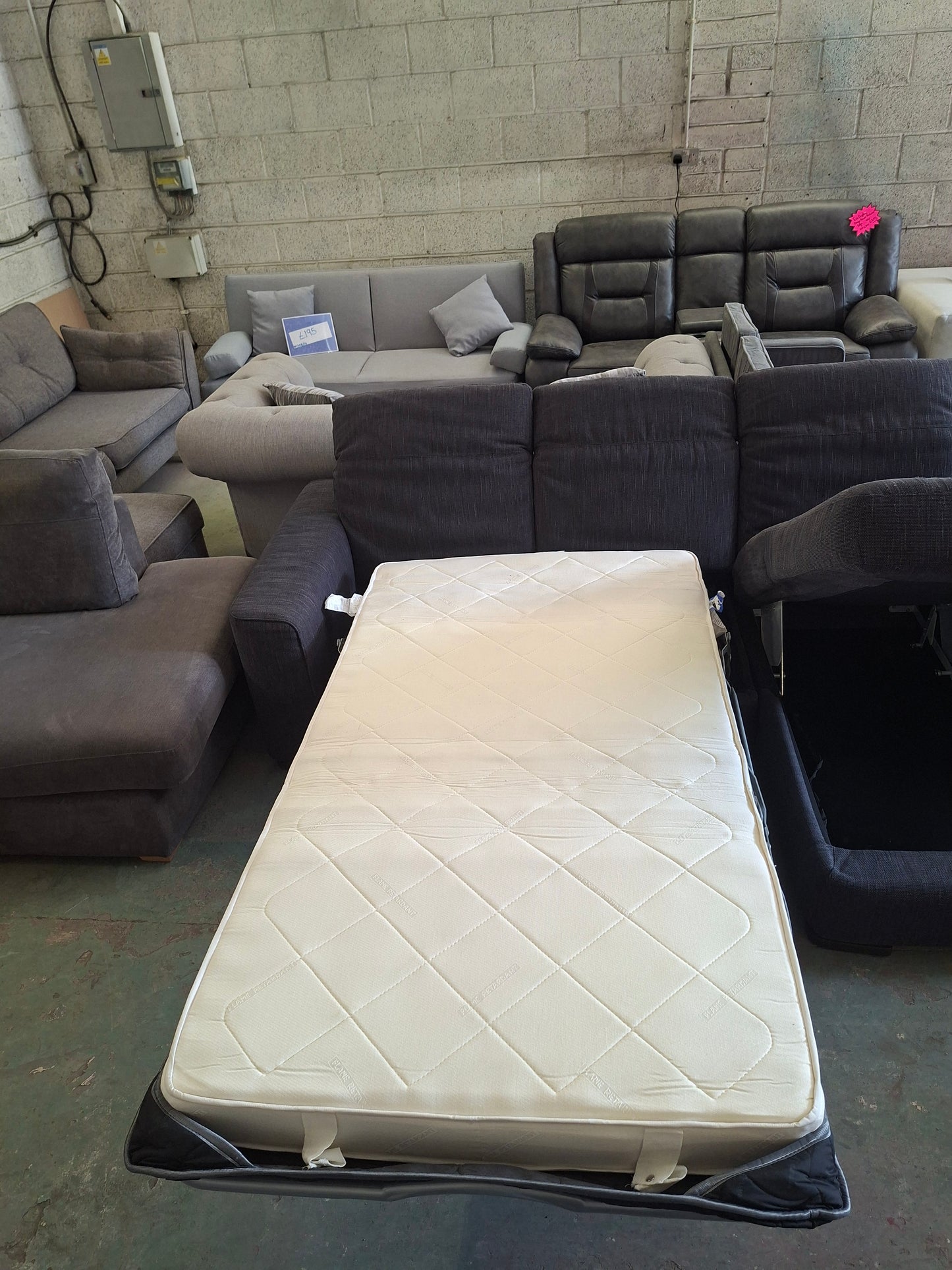 Natuzzi Corner Sofa Bed #U1311