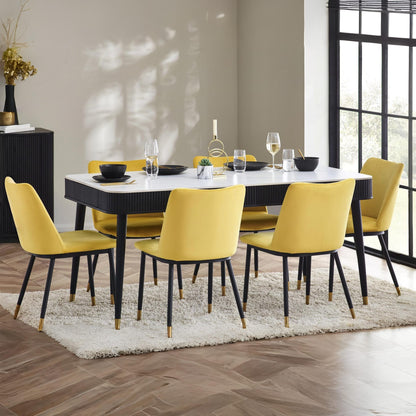 Louis Dining Table With Drawers