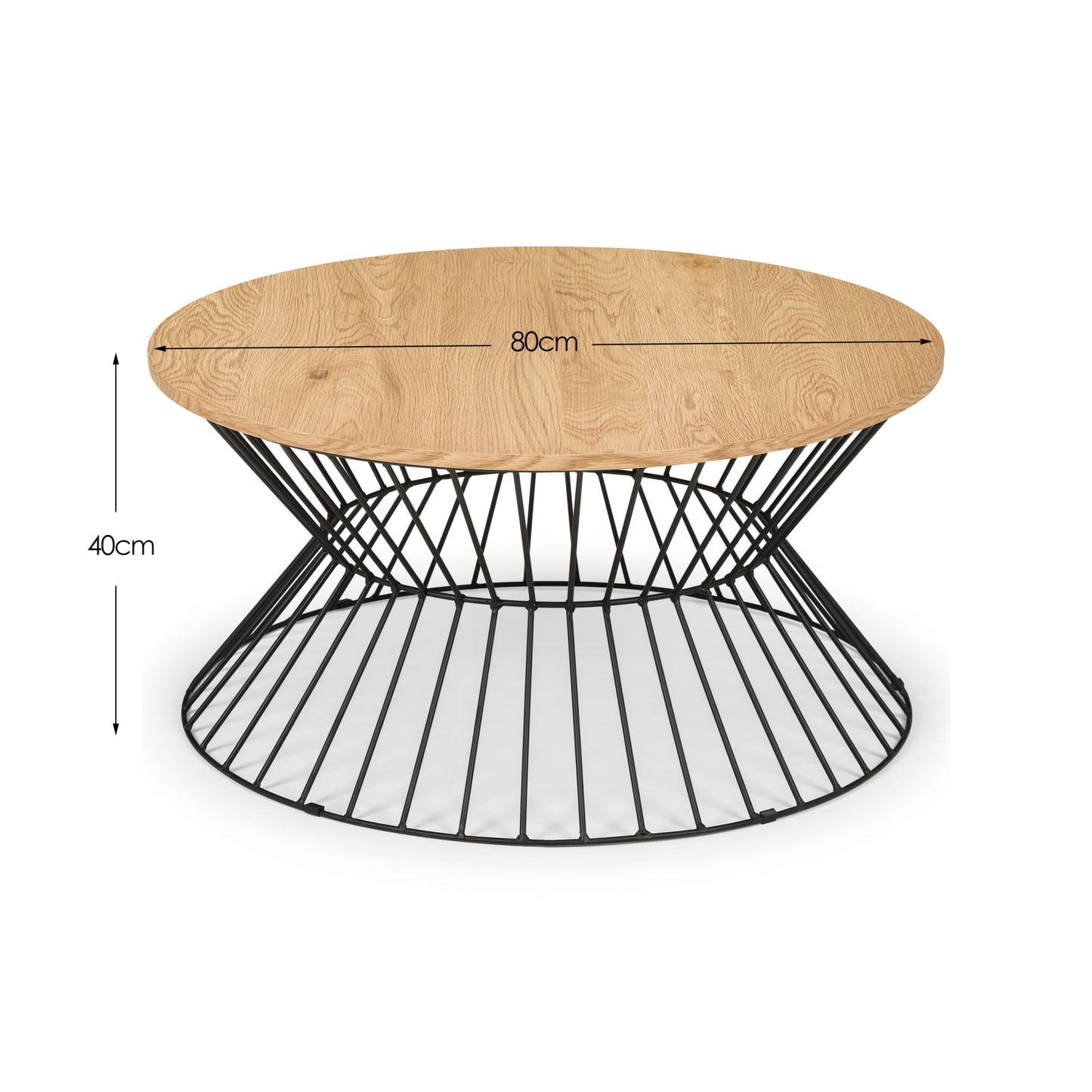 Jersey Round Wire Coffee Table