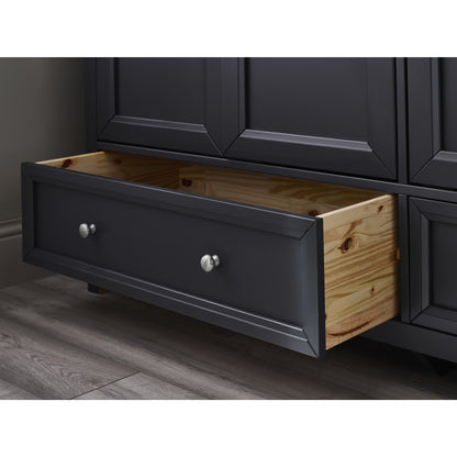 Maine 3 Door Combination Wardrobe