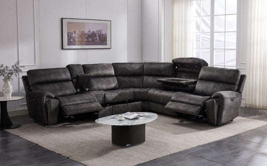 Zeus Modular Power Recliner Corner Sofa