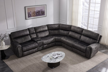 Vegas Modular Power Recliner Corner Sofa