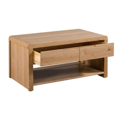 Curve Oak Coffee Table