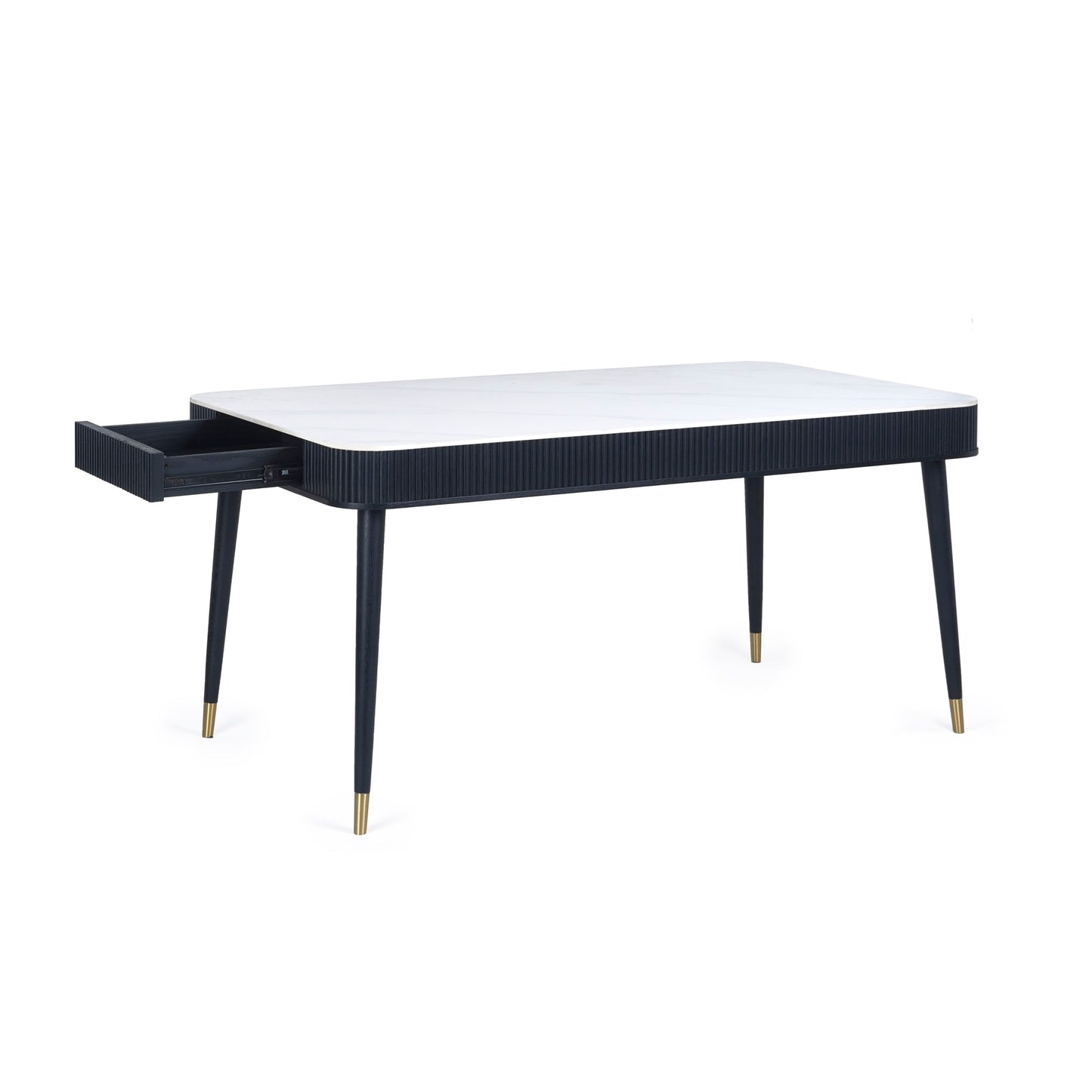 Louis Dining Table With Drawers