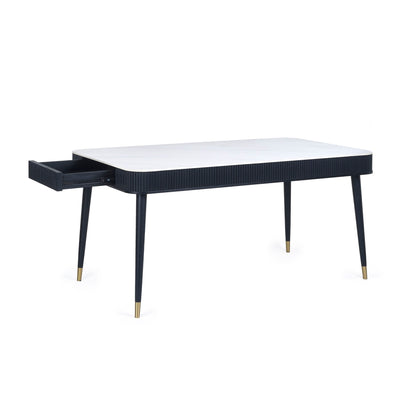 Louis Dining Table With Drawers