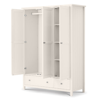 Maine 3 Door Combination Wardrobe
