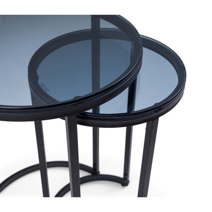 Chicago Round Nesting Side Tables