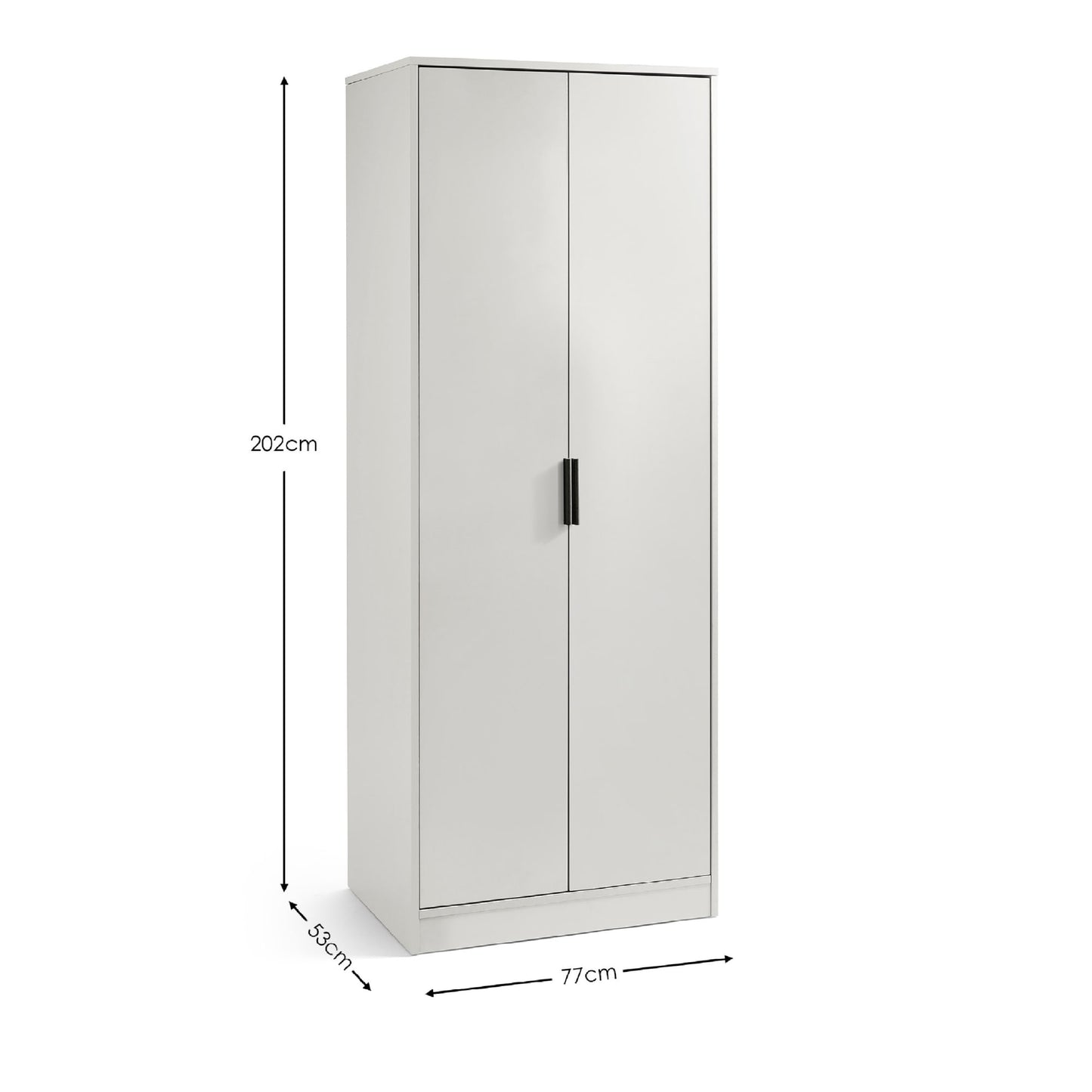 Alba 2 Door Wardrobe