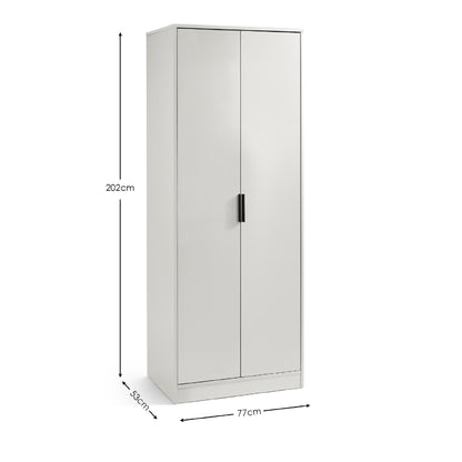 Alba 2 Door Wardrobe
