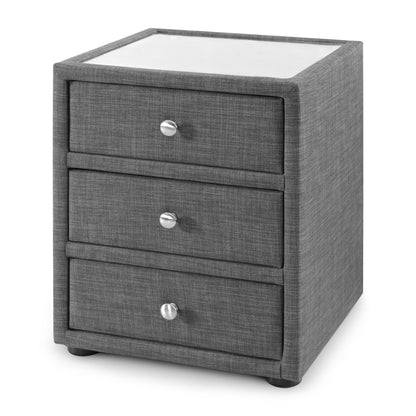 Sorrento 3 Drawer Bedside