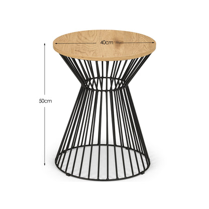 Jersey Round Wire Side Table