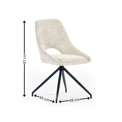 Jonah Swivel Return Chair