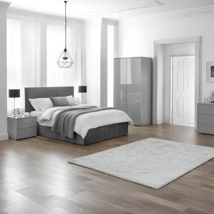 Monaco 2 Drawer Bedside